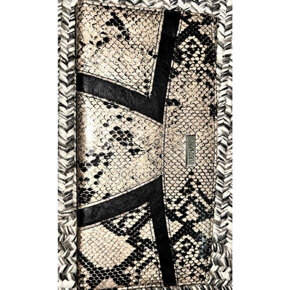 Miche Classic Shell Stella Brown Black Snakeskin Faux Leather Magnetic Cover - Picture 1 of 4